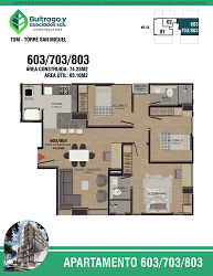 Apartamentos 603-703-803