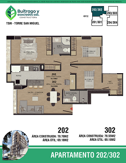 Apartamentos 202-302