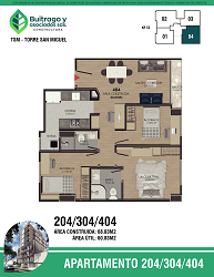 Apartamentos 204-304-404